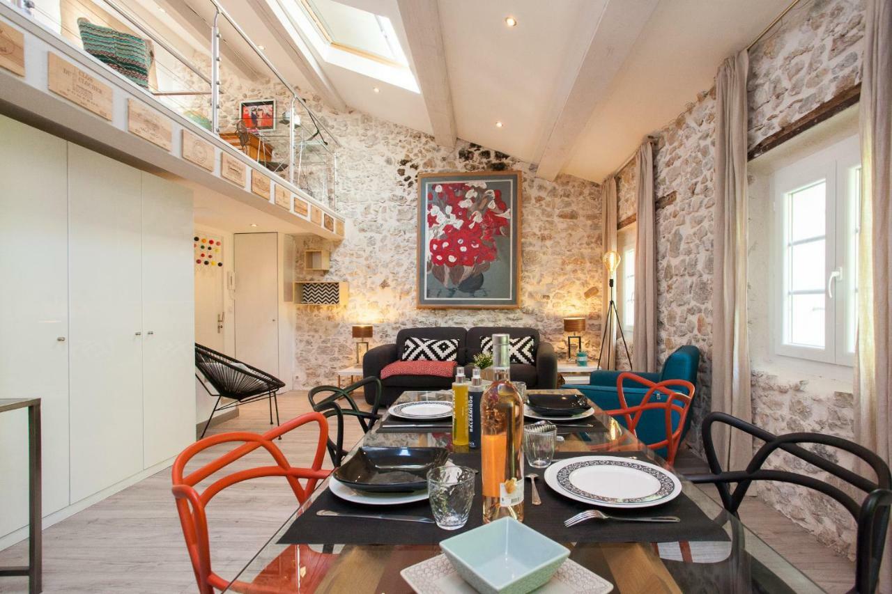 Superbe Appartement Loft Vieil Antibes Eksteriør bilde